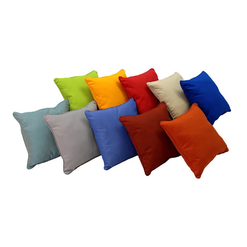 Element Synthetic Throw Square Indoor/Outdoor Pillow Cover & Insert (Set of 2)