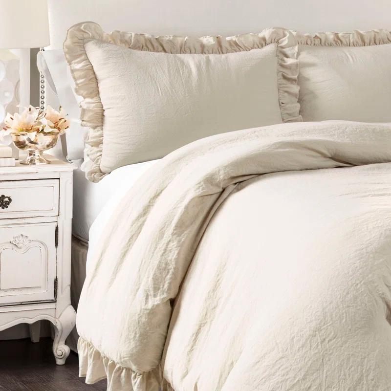 Lush Decor Reyna Microfiber 3 Piece Comforter Set