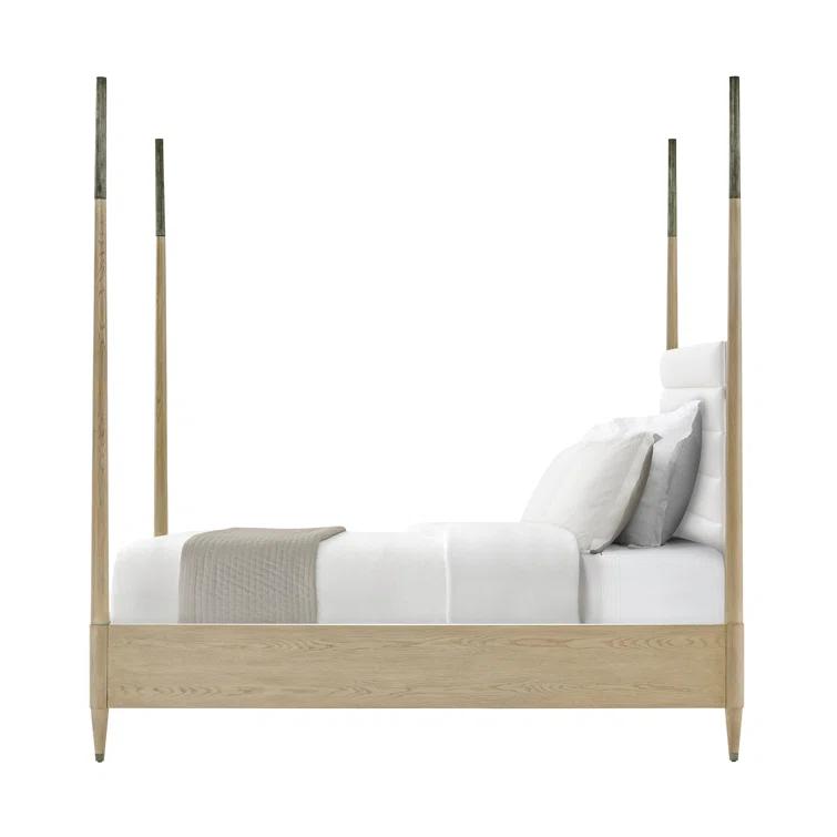 Theodore Alexander Balboa Upholstered Four Poster Bed