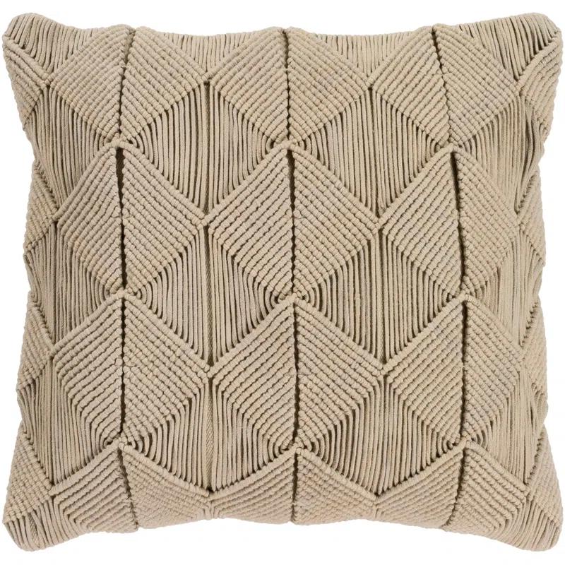 Livabliss Migramah Cotton Reversible Throw Pillow