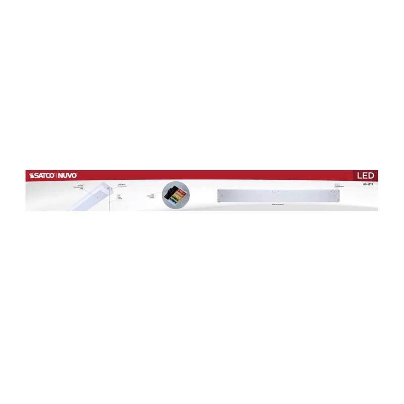 Nuvo LED 4 Foot Ceiling Wrap with Pull Chain 39 Watts 27K/30K/35K/40K/50K CCT Selectable  120 Volt
