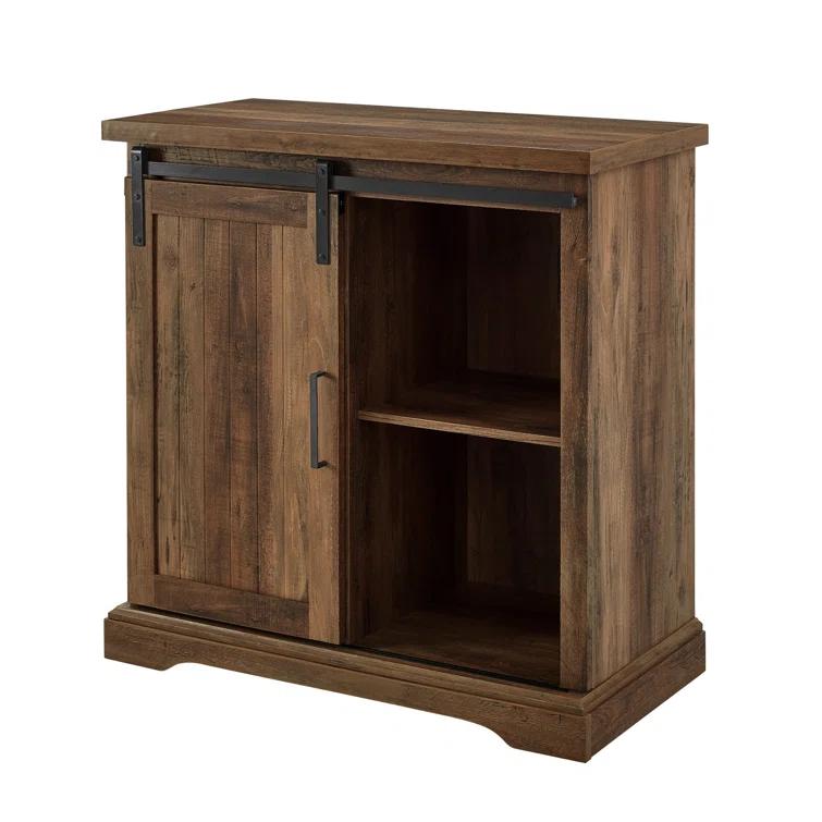 Gracie Oaks Stotfold 32" Sliding Door Accent Server