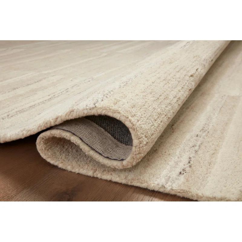 Amber Lewis x Loloi Rocky Ivory/Dove Area Rug