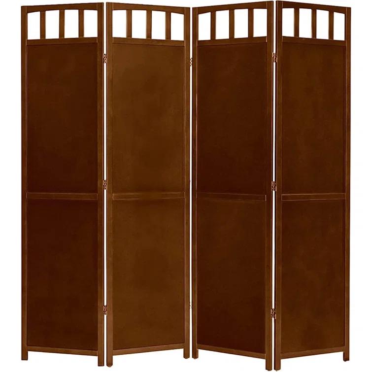 Latitude Run® Anabia 70'' H Solid Wood Folding Room Divider