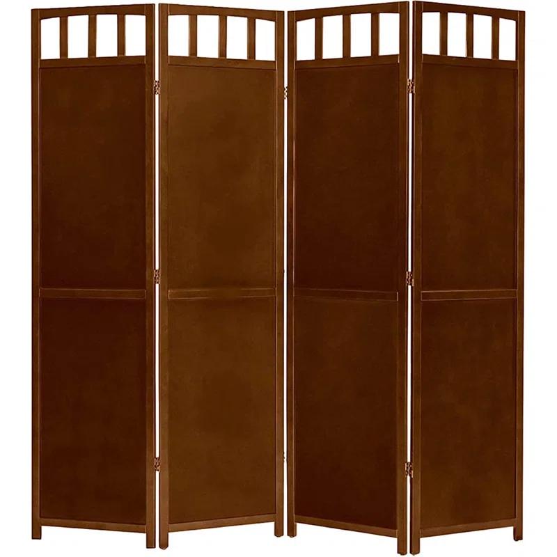 Latitude Run® Anabia 70'' H Solid Wood Folding Room Divider
