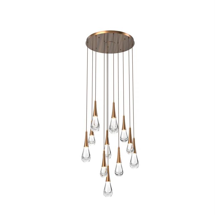 Hammerton Studio Raindrop - Light LED Cluster Pendant