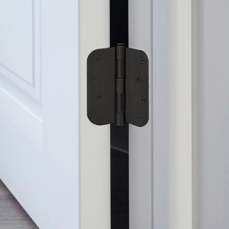 Design House Door Hinge- 4-Inch, 5/8-Inch Radius, 9-Pack (Set of 9)