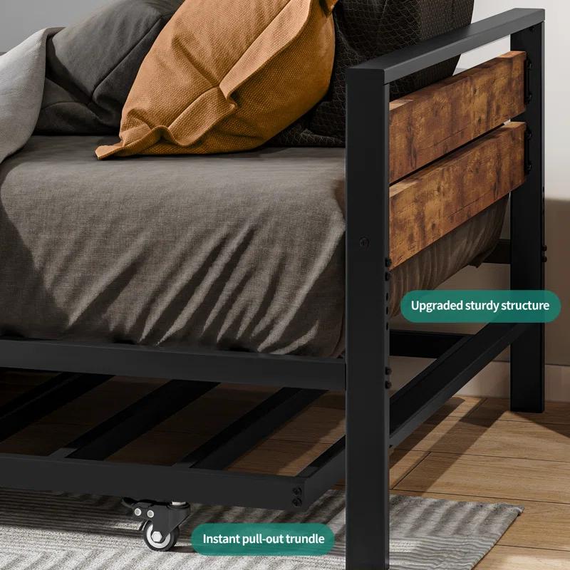 17 Stories Rithvik Daybed with Trundle