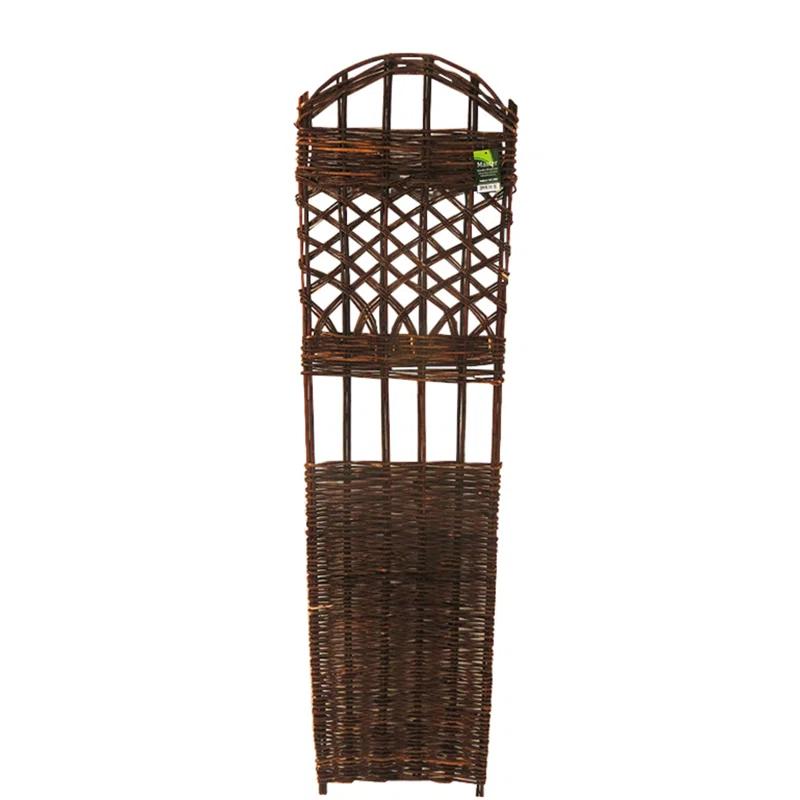 MGP Woven Willow Wood Lattice Panel Trellis & Reviews | Wayfair
