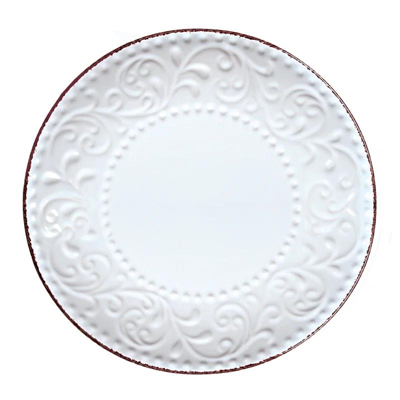 Lorren Home Trends Lorren 16 Piece Stoneware Dinnerware Set - Service for 4