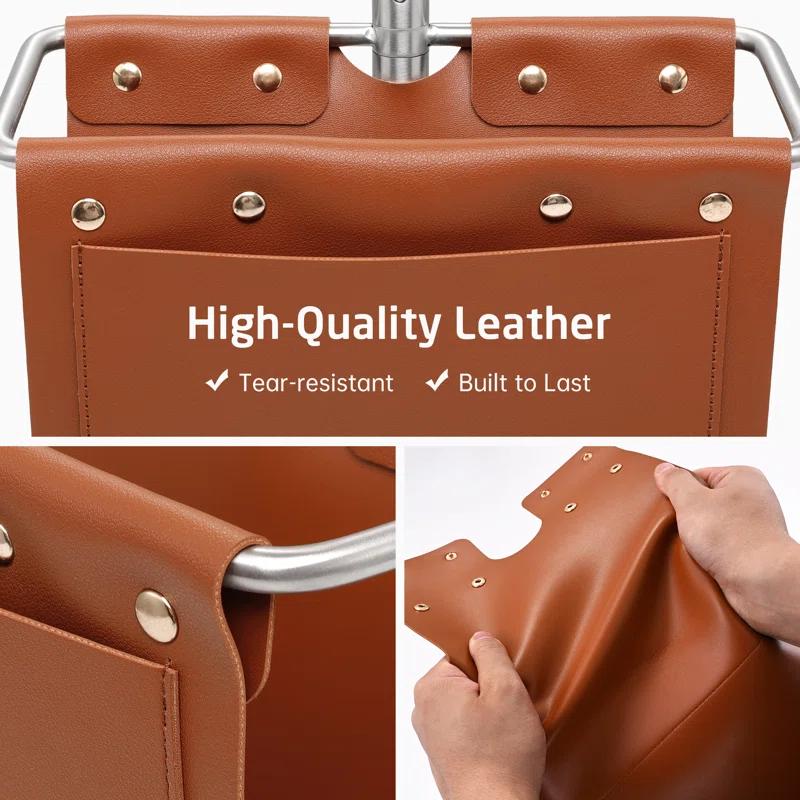KES Toilet Paper Holder Stand With Bathroom Magazine Rack, Magazine Holder And Double Roll Toilet Paper Holder Free Standing, Weighted Marble Base