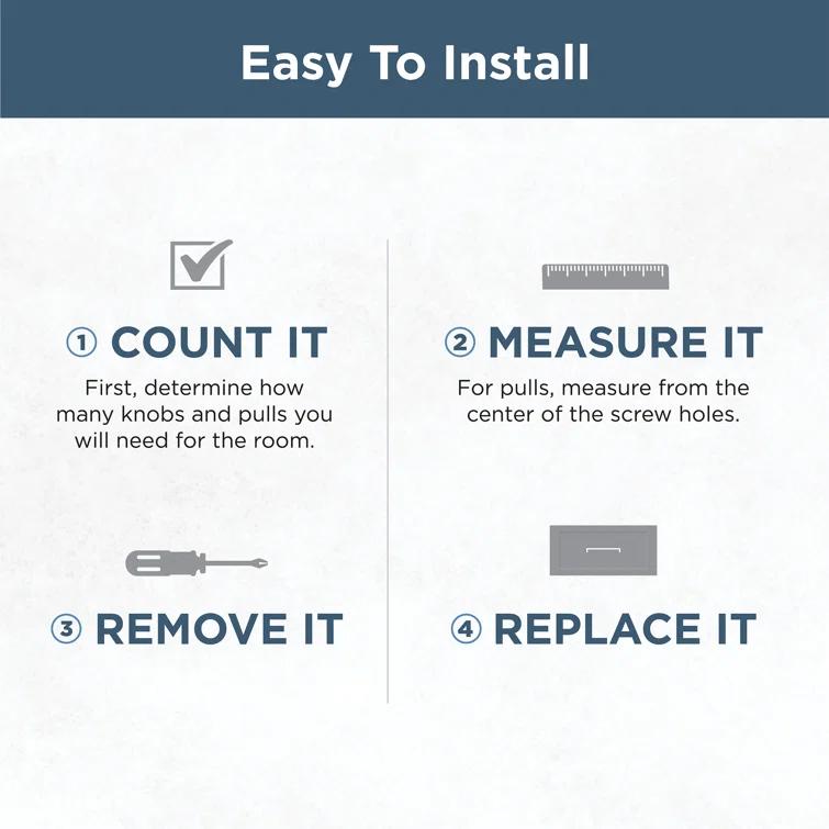 Franklin Brass Chamfered 3" Center Bar Pull Multipack (Set of 5)