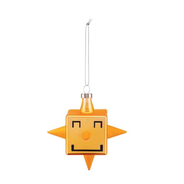 Alessi Le Palle Quadrate Glass Astrology & Stars Hanging Figurine Ornament