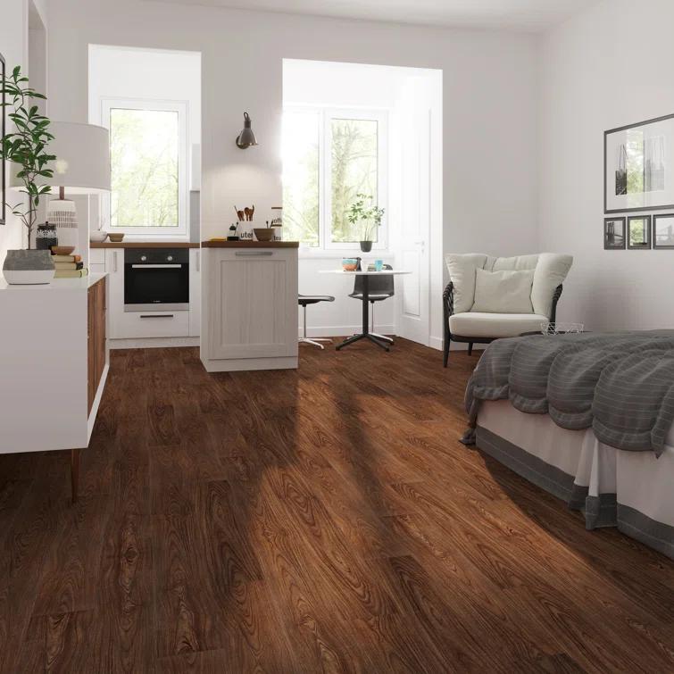 Lucida USA BaseCore 12mil x 6" W x 36" L Peel and Stick Luxury Vinyl Plank Flooring