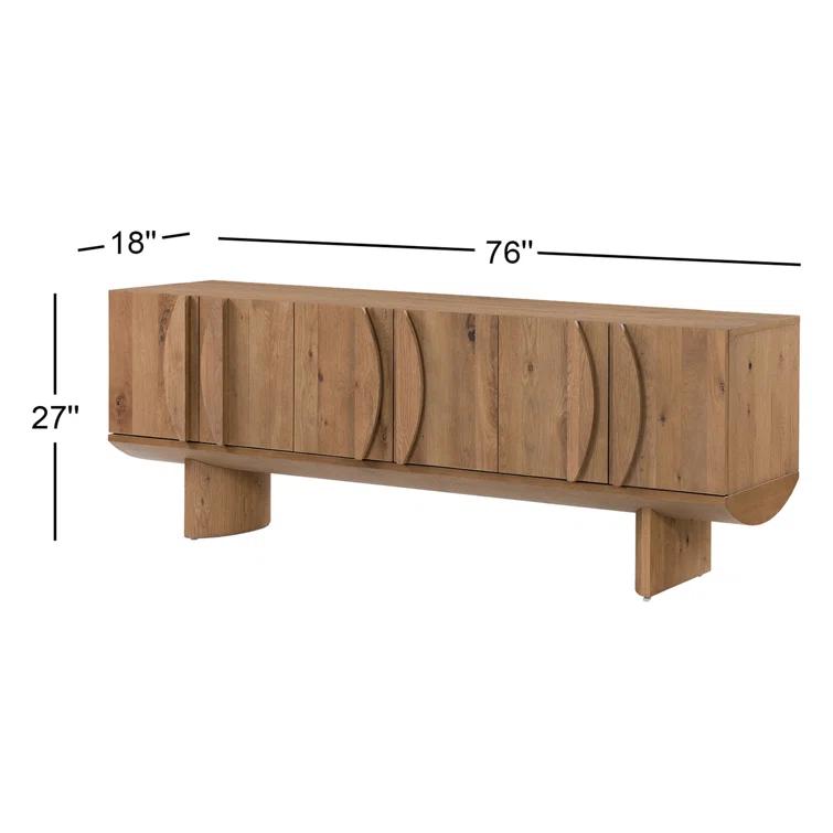 Remwald Media Console - Natural