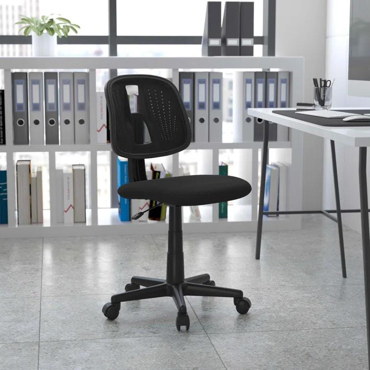 Flash Furniture Meridian Mid-Back Swivel Mesh Task Office Chair with Pivot Back