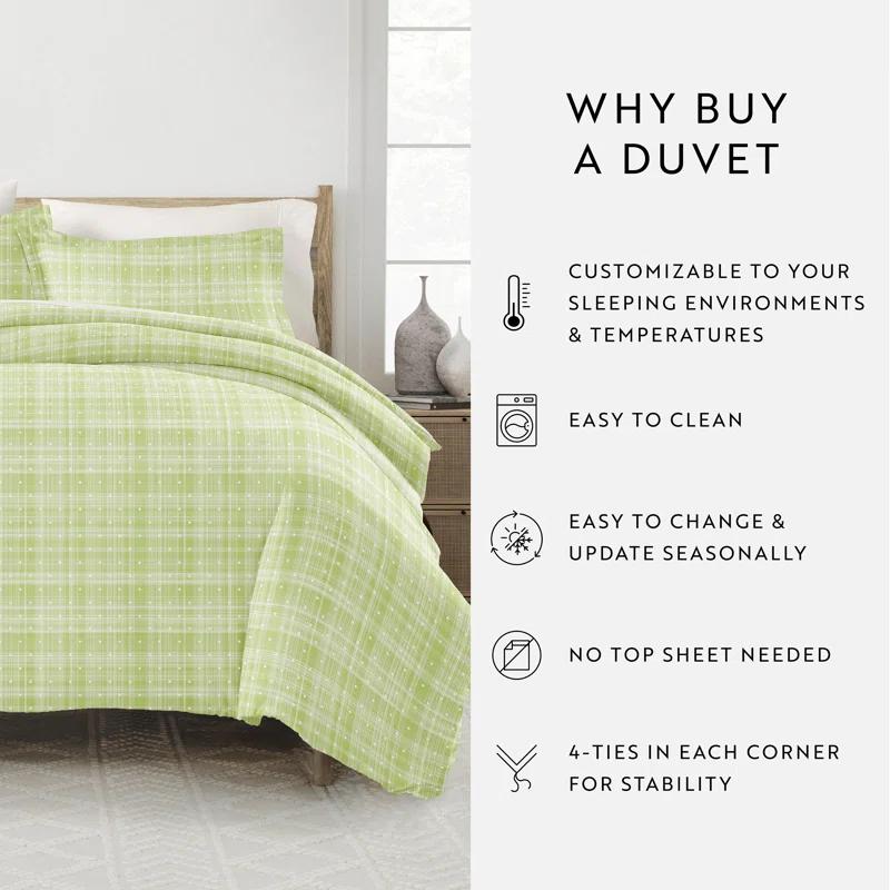 Becky Cameron Simply Soft Polka Dot Duvet Cover Set