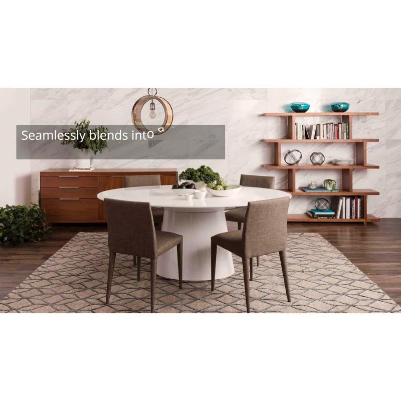 Modern Staggered Bookshelf (63")