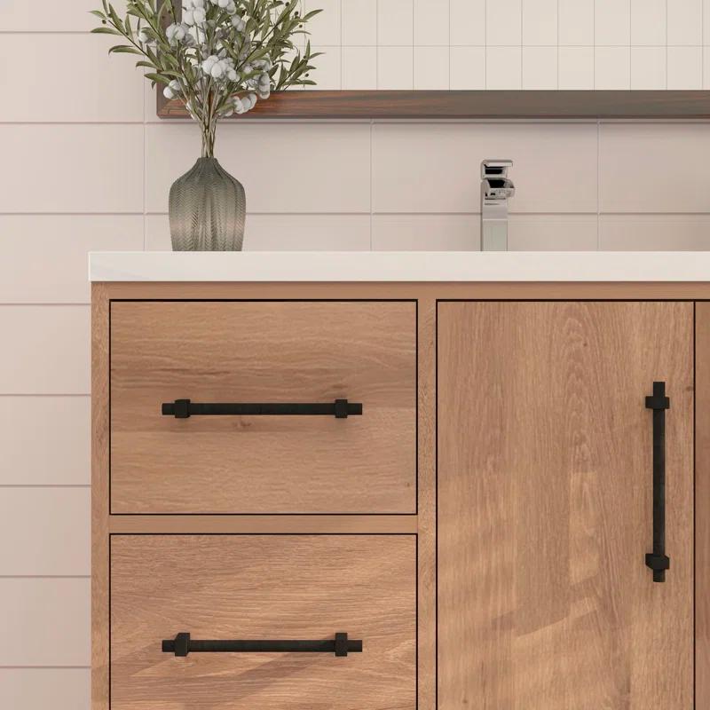 Victoria 35.4'' Single Bathroom Vanity with Acrylic Top