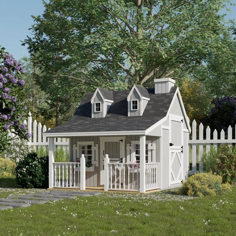 Little Cottage Co. Pennfield Outdoor Wood Playhouse