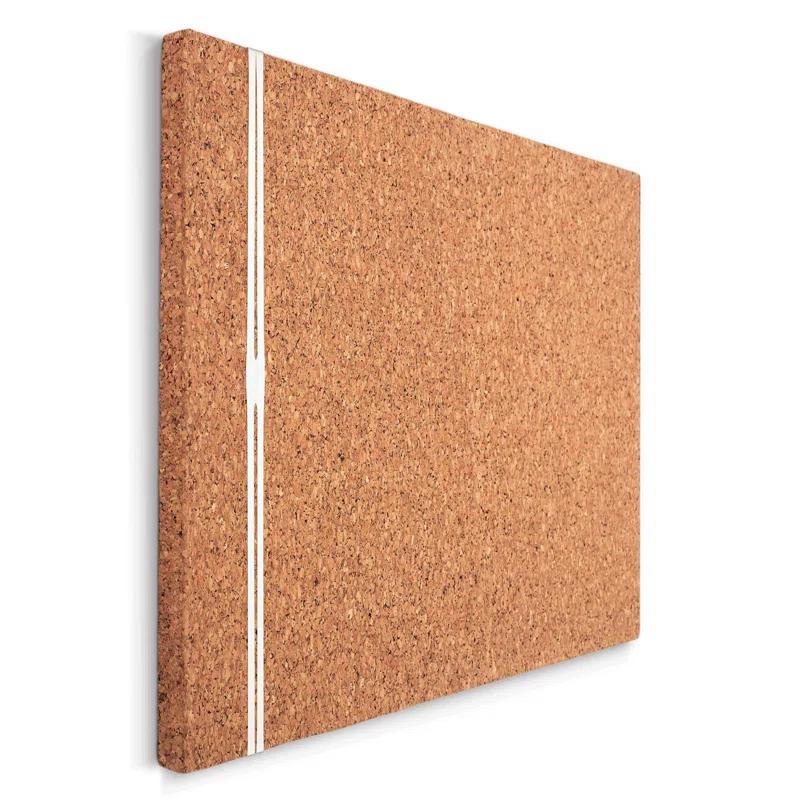 Iceberg iDesign Frameless Cork Bulletin Board with Band, Home or Work Office Accessories, 24” W x 38” L x 1.56” H
