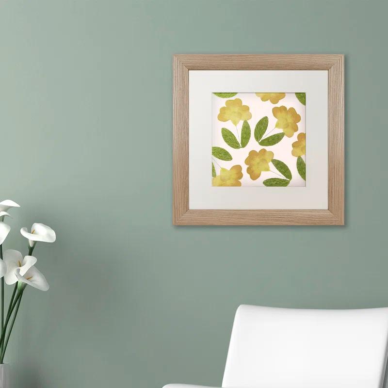 Trademark Fine Art Color Bakery " English Garden I " by Color Bakery