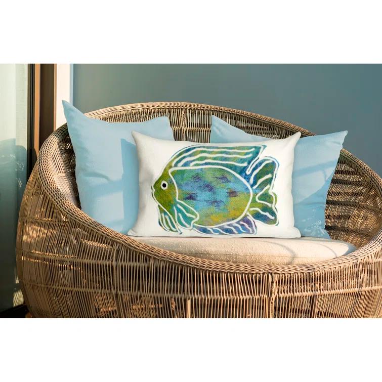 Liora Manne Indoor/Outdoor Throw Pillow