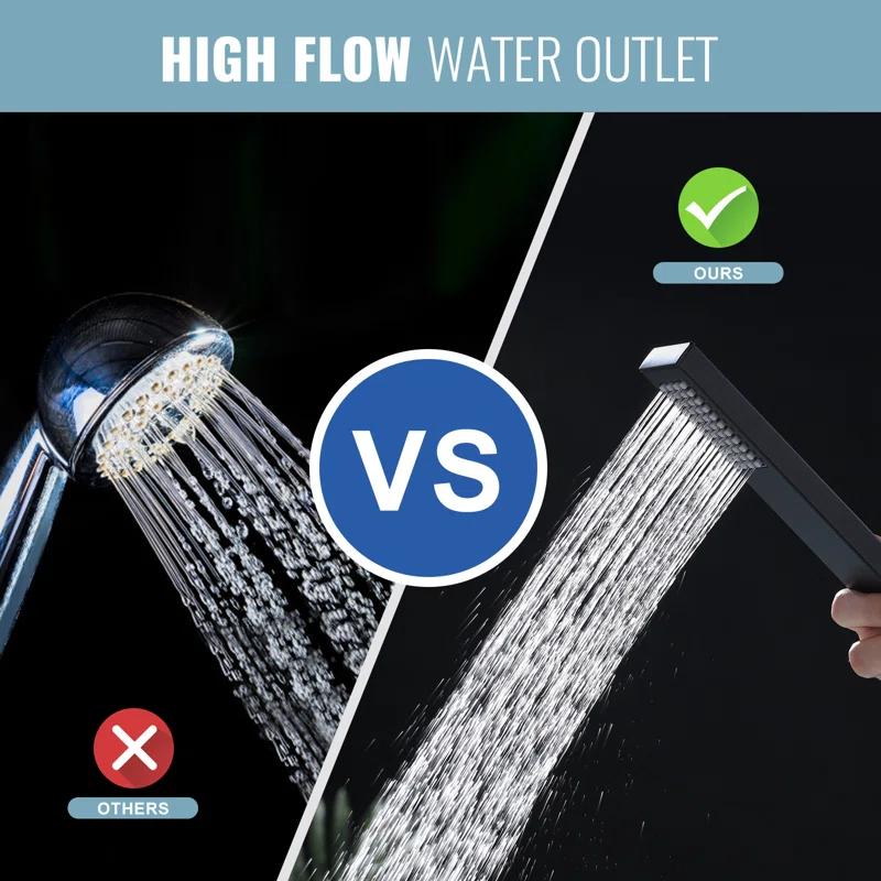 Floor Tub Filler with Diverter