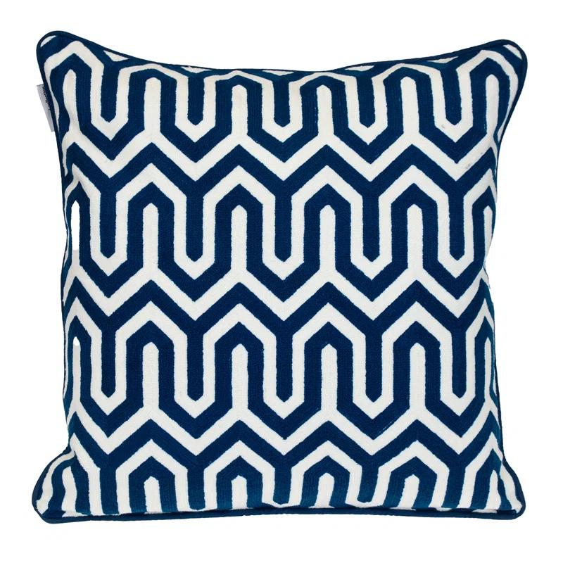 Parkland Collection Geometric Cotton Throw Pillow