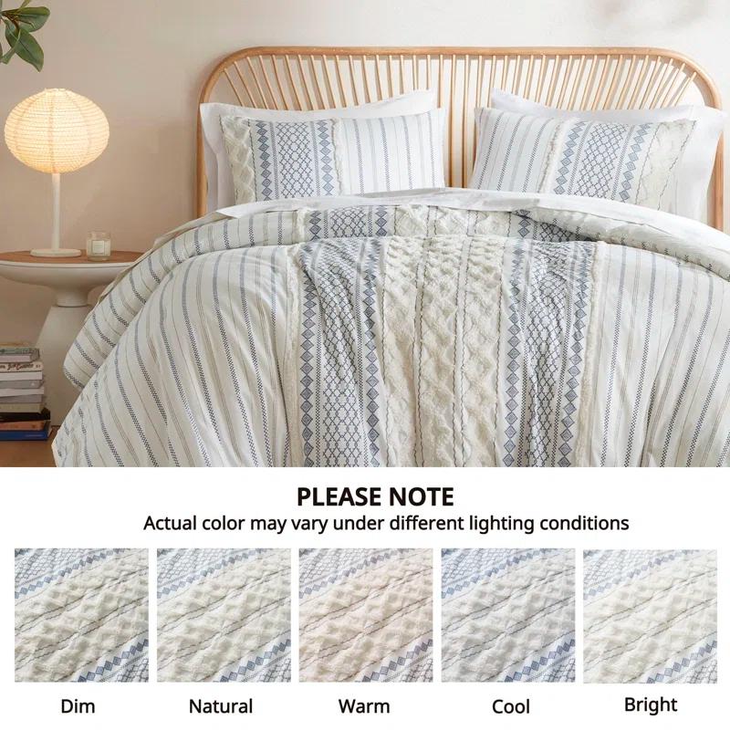INK+IVY Imani Cotton Printed Comforter Set