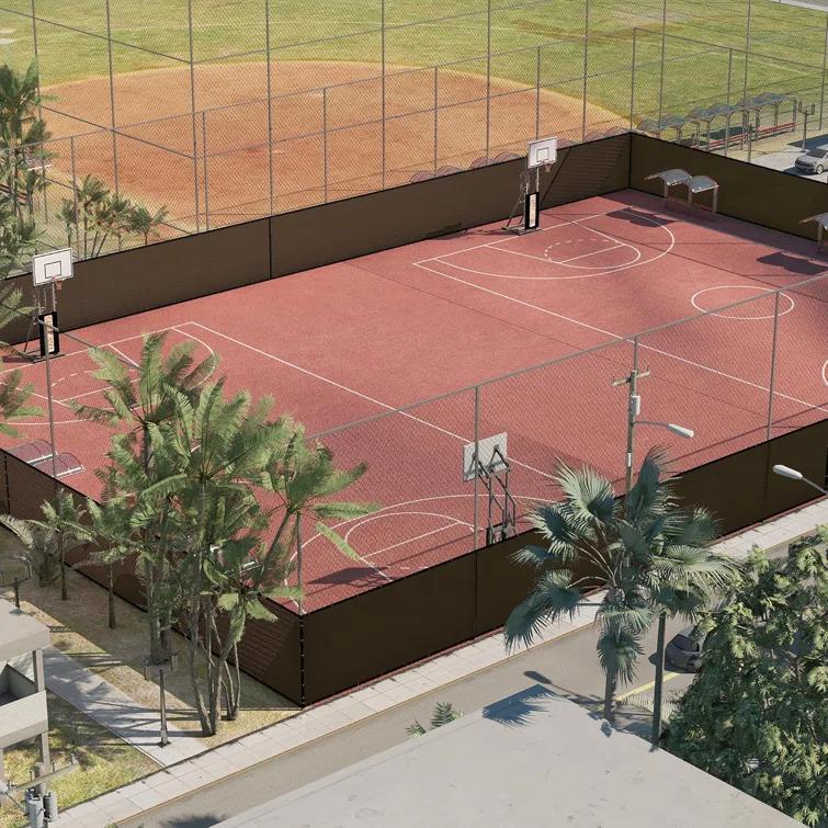 Amgo Amgo Fence Privacy Screen Heavy Duty Windscreen with Bindings & Grommets