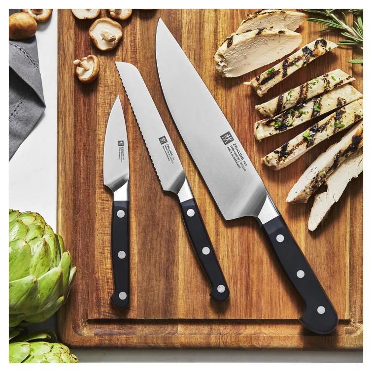 ZWILLING Pro 3-Piece Starter Knife Set