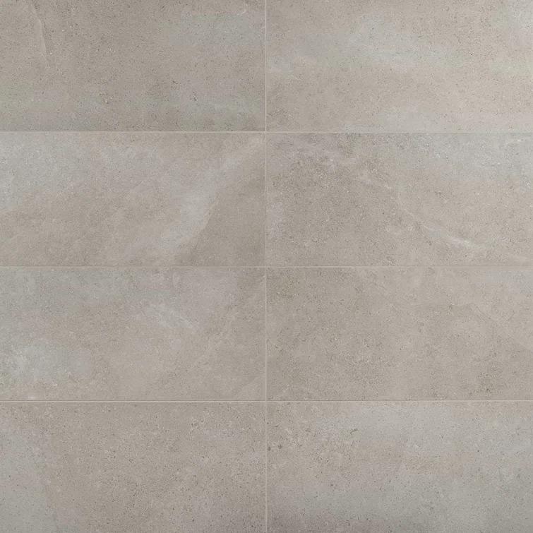Bond Tile Grava 11.81 in. x 23.62 in. Matte Stone Look Porcelain Floor and Wall Tile (9.68 Sq. Ft. / Case)