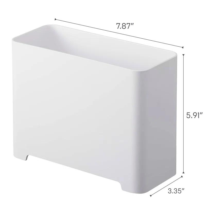 Yamazaki Home Self-Draining 0.55 Gallon Trash Can