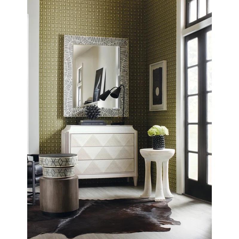 Hooker Furniture Commerce And Market Solid Wood Top End Table