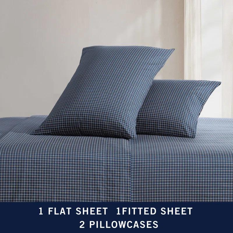 Nautica Nautica Printed Cotton Percale Sheet Sets