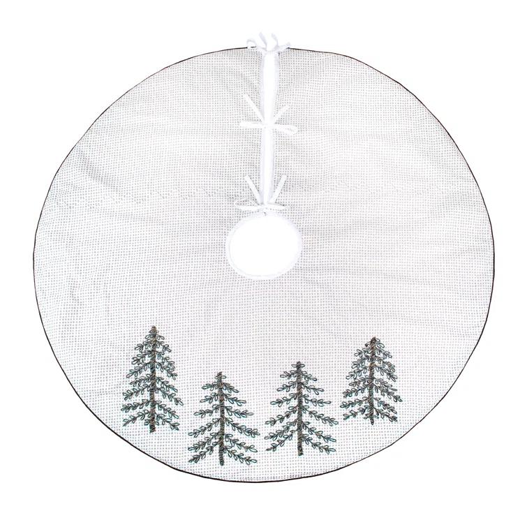 HGTV Home Collection Evergreens Tree Skirt & Reviews | Wayfair