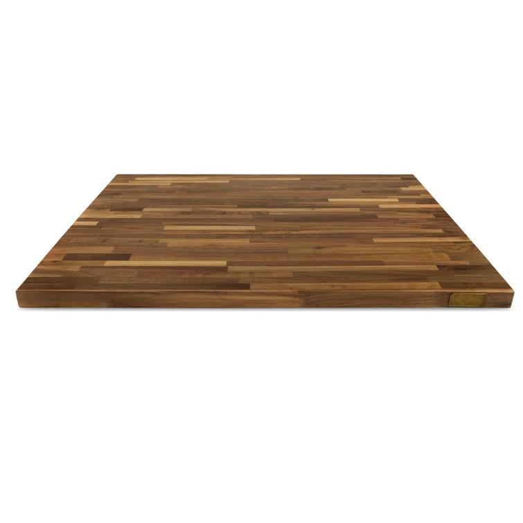 CONSDAN CONSDAN Butcher Block Counter Top, Solid Walnut Hardwood Countertop, Prefinished with Food-Safe Oil