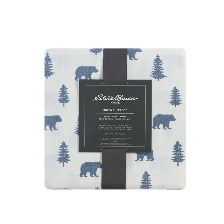 Eddie Bauer Cozy Cotton Flannel Sheet Sets & Reviews | Wayfair