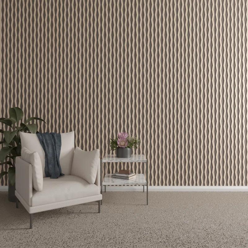 Ekena Millwork Eastport Adjustable Wood Decorative Slat Wall Panel Kit