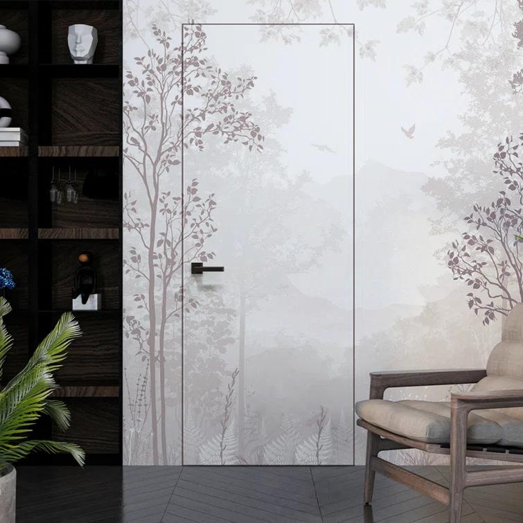 Belldinni Invisible Frameless Door Manufactured Wood Solid Core Regular Interior Door & Reviews | Wayfair