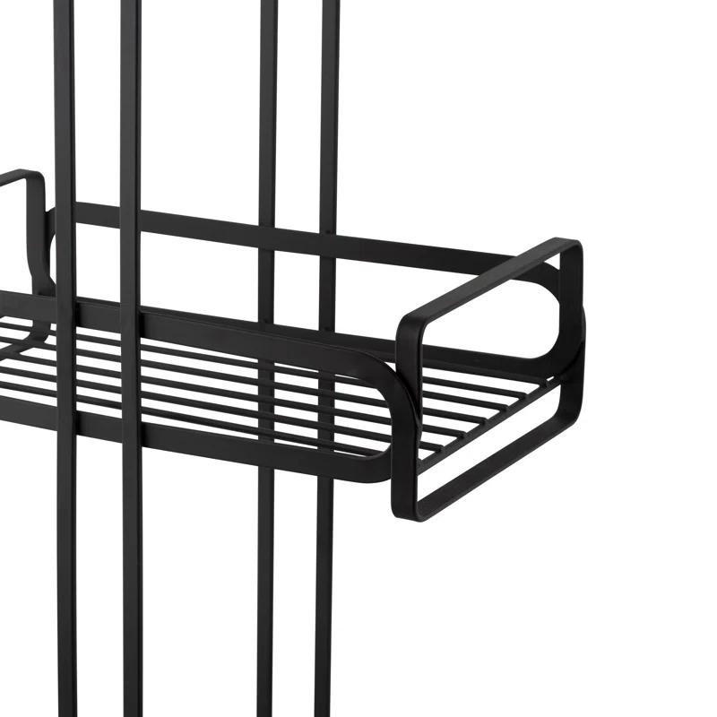 Elle Decor Noir 3 Tier Spa Tower in Black