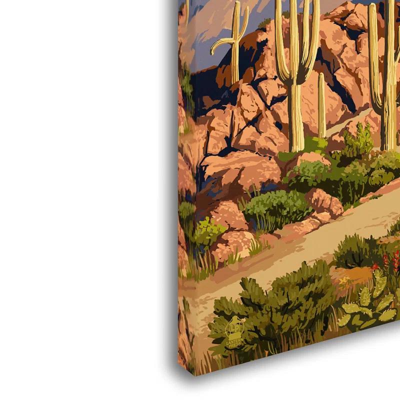 Trademark Fine Art Lantern Press " Desert " by Lantern Press