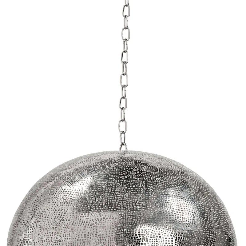 Regina Andrew Pierced Metal Sphere Pendant