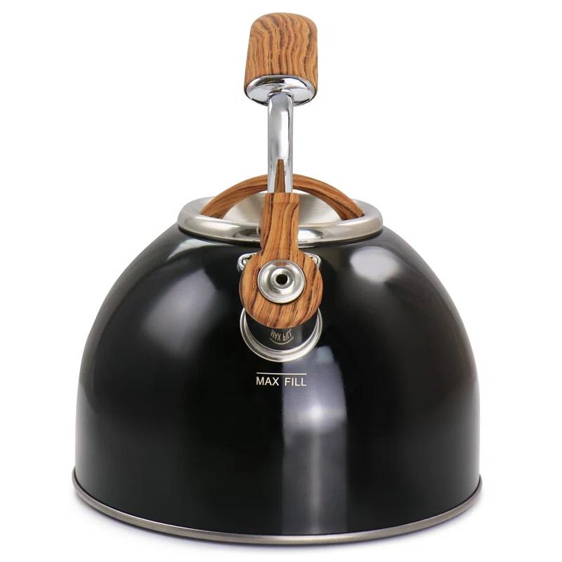 ORIXFORCE ORIXFORCE Stove Kettle 2 Quarts Stainless Steel Whistling Stovetop Tea Kettle