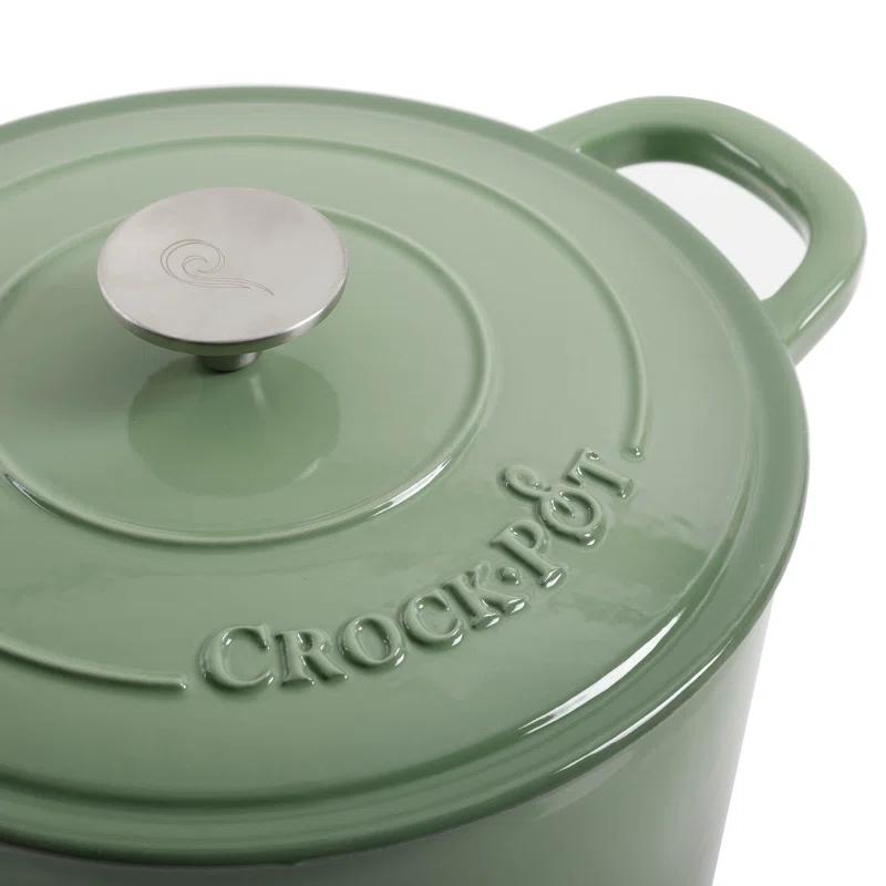 Crock-pot Crock-Pot Artisan Non-Stick Cast Iron Round Dutch Oven