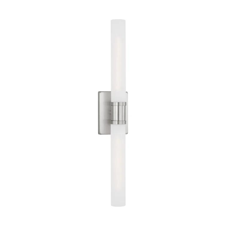 Evelien 2 Light Frosted Dimmable Vanity Light