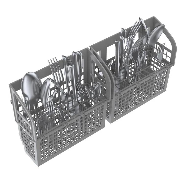 Bosch 800 Series 24" Front Control Built-In Dishwasher with Hybrid Tub SHE3AEM2N