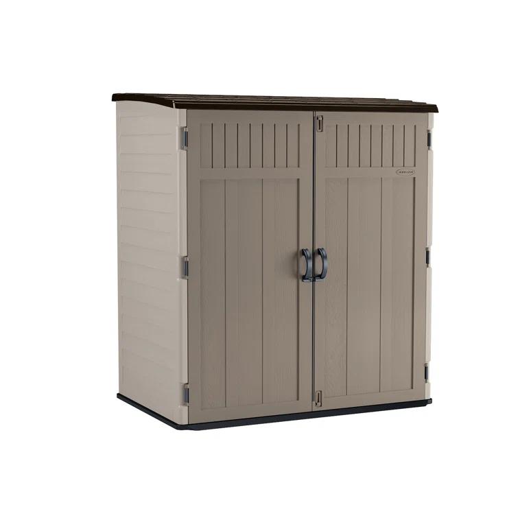 Suncast Suncast 6 ft. W x 4 ft. D Resin Vertical Tool Shed
