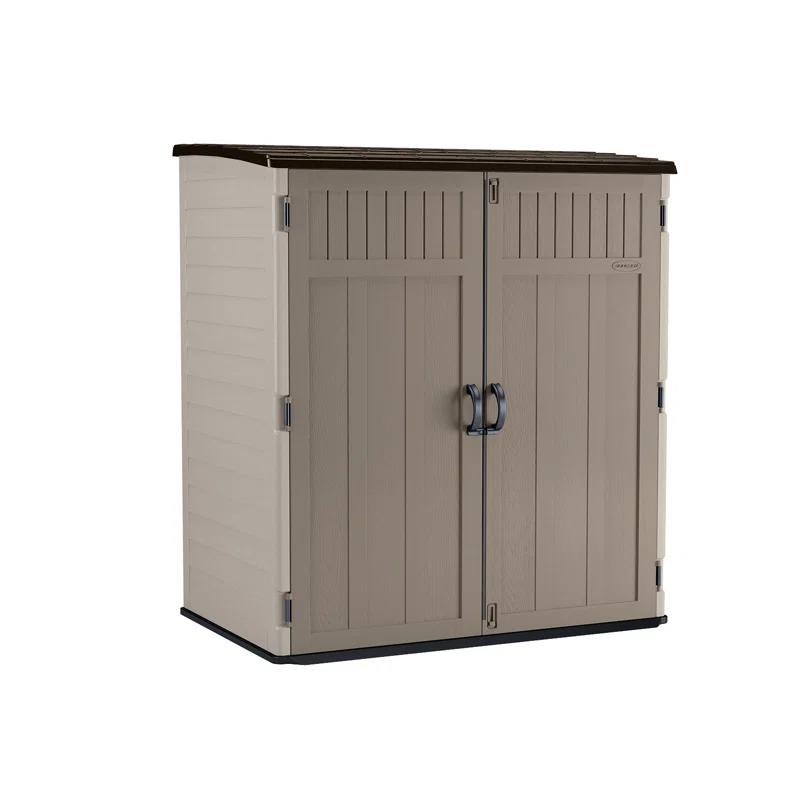Suncast Suncast 6 ft. W x 4 ft. D Resin Vertical Tool Shed
